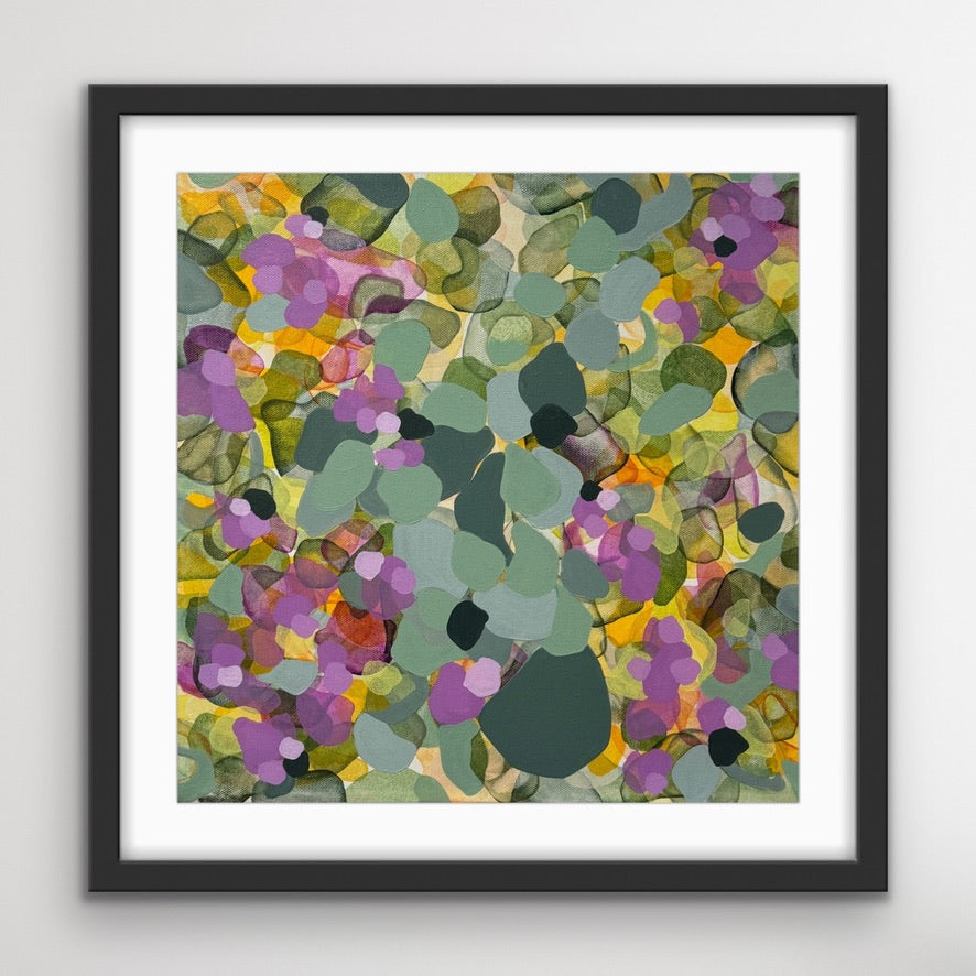 Wild Violet Paper Print