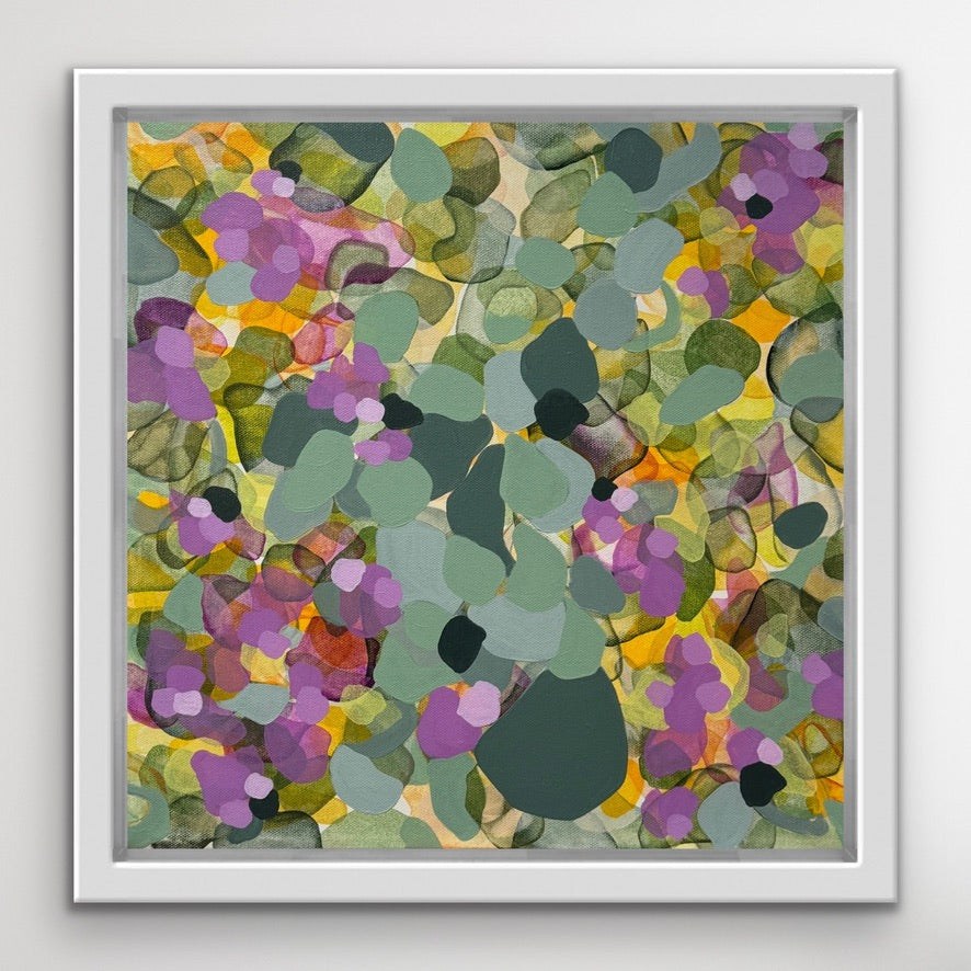 Wild Violets Canvas Print