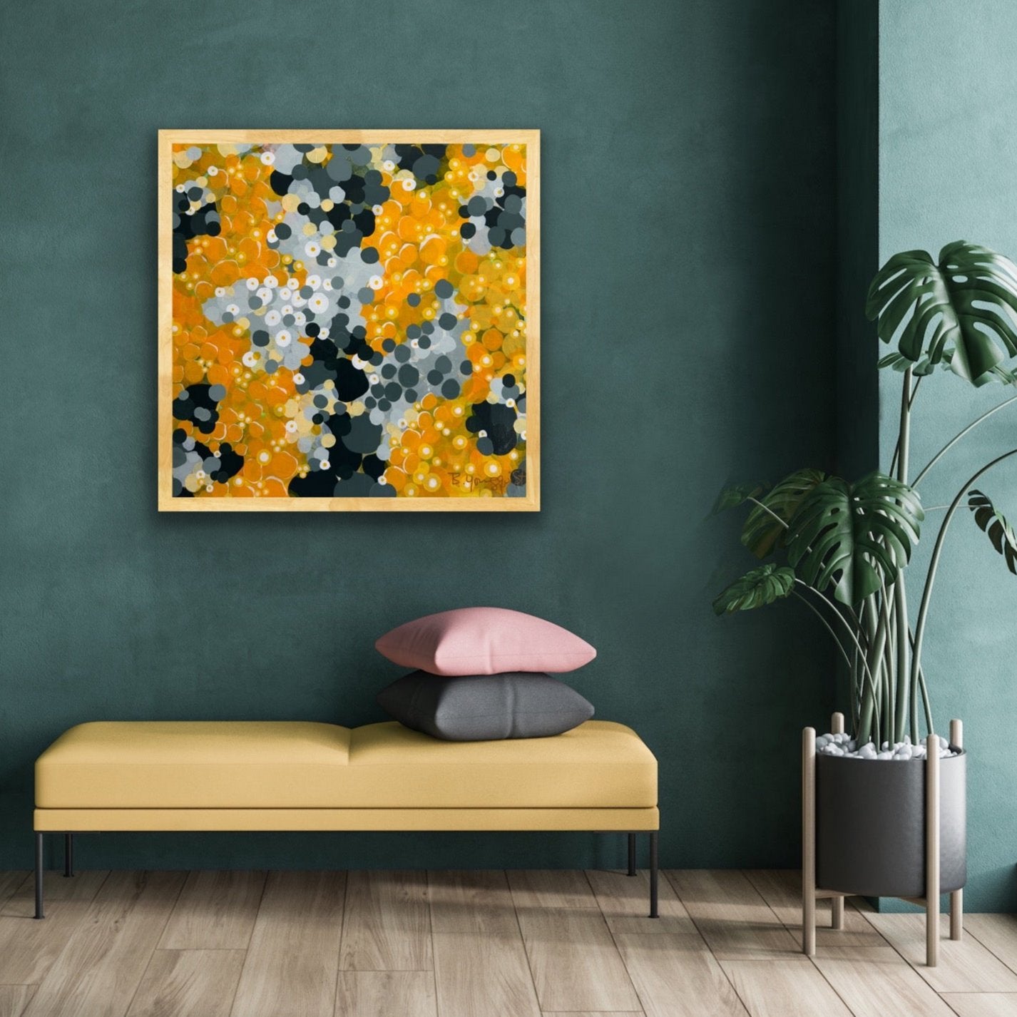 Sunflower Swagger Canvas Print