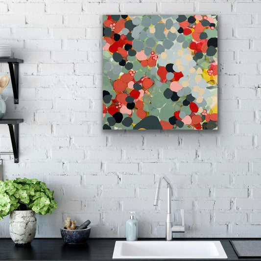 Impatient Impatiens Original Painting