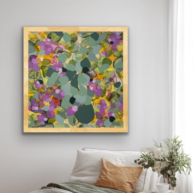 Wild Violets Canvas Print