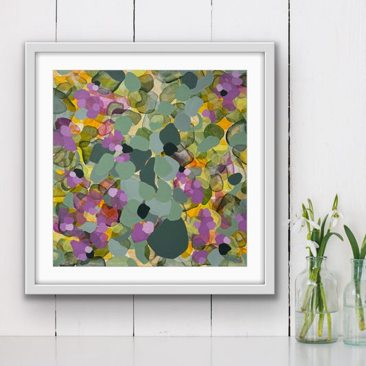 Wild Violet Paper Print