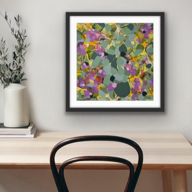 Wild Violet Paper Print