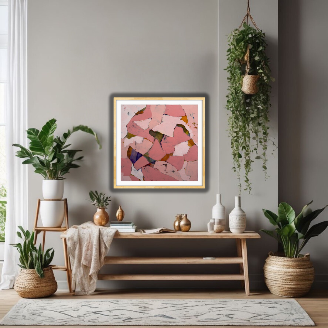 Pink Mirage Paper Print