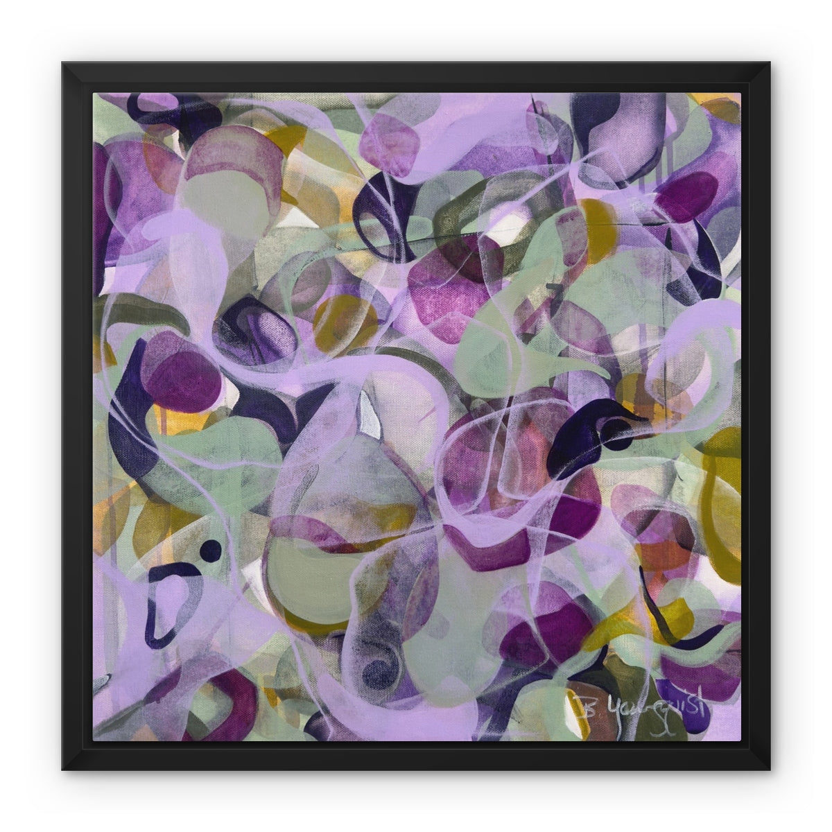 Lilac Sway Canvas Print