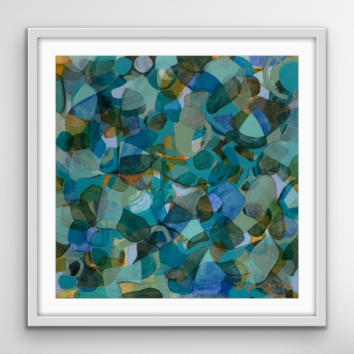 framed-blue-green-abstract-art